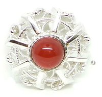 Broche Shiné Femme in Argent Pietre dure SP01CORN - SP01CORN